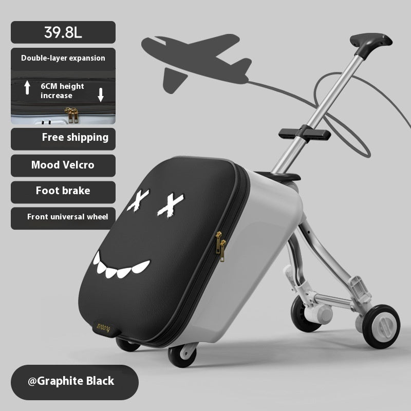 Luggage Children's Riding And Boarding Trolley Case