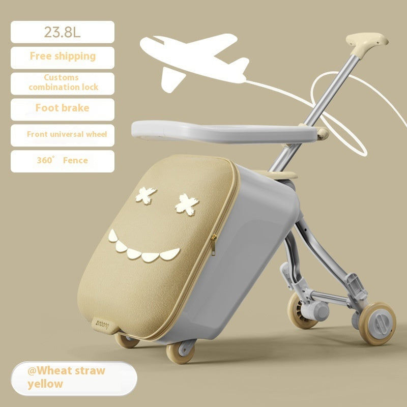 Luggage Children's Riding And Boarding Trolley Case