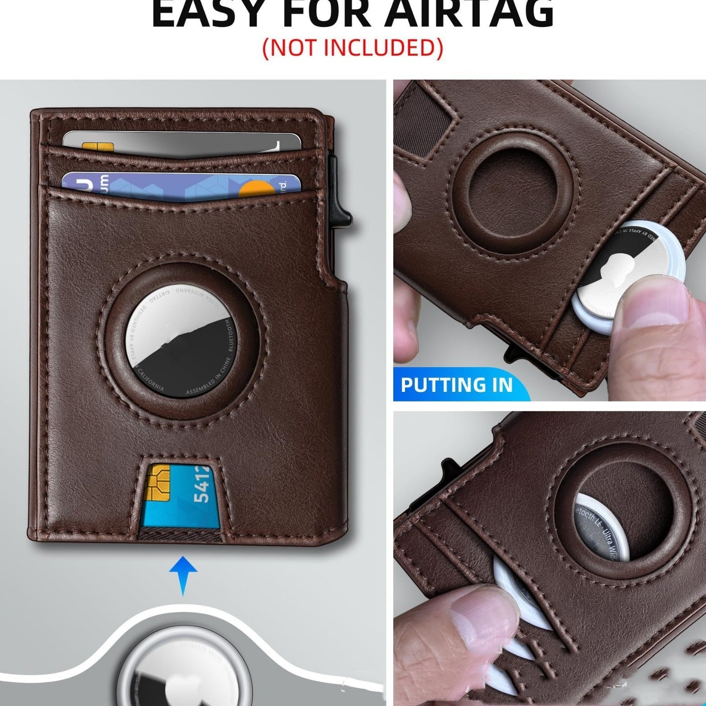 Aluminum Box Card Holder