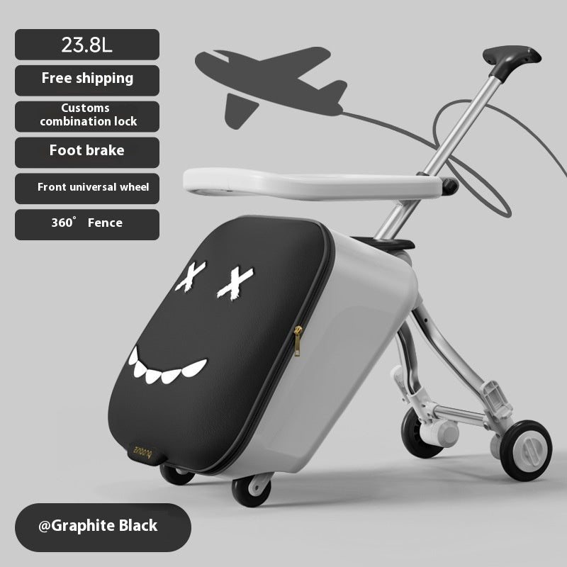 Luggage Children's Riding And Boarding Trolley Case