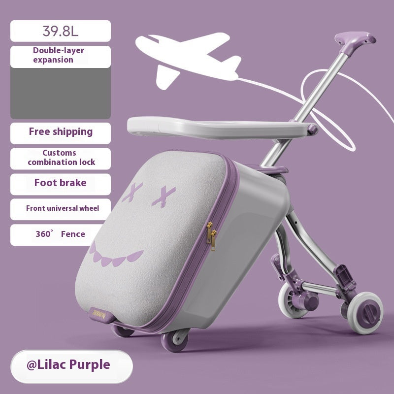 Luggage Children's Riding And Boarding Trolley Case