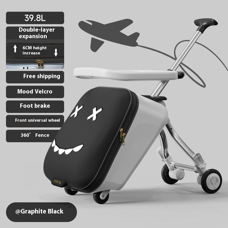 Luggage Children's Riding And Boarding Trolley Case