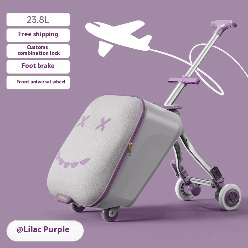 Luggage Children's Riding And Boarding Trolley Case