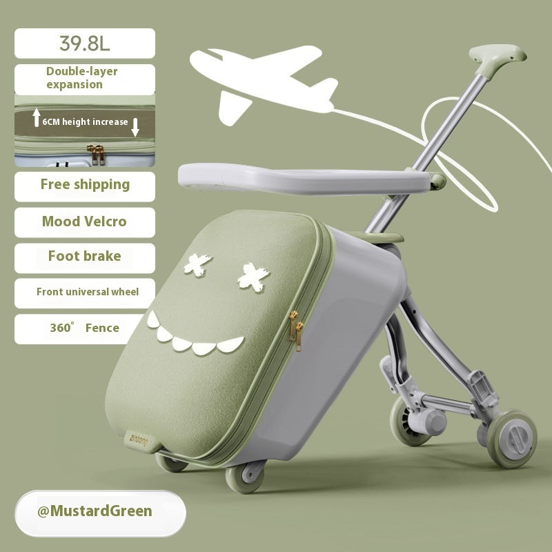 Luggage Children's Riding And Boarding Trolley Case