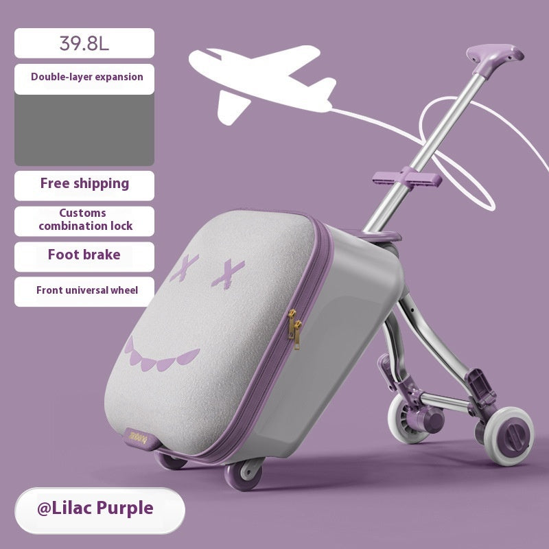 Luggage Children's Riding And Boarding Trolley Case