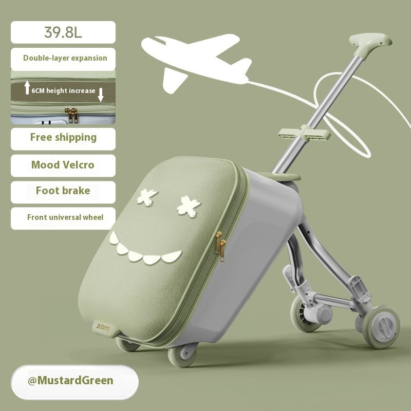 Luggage Children's Riding And Boarding Trolley Case