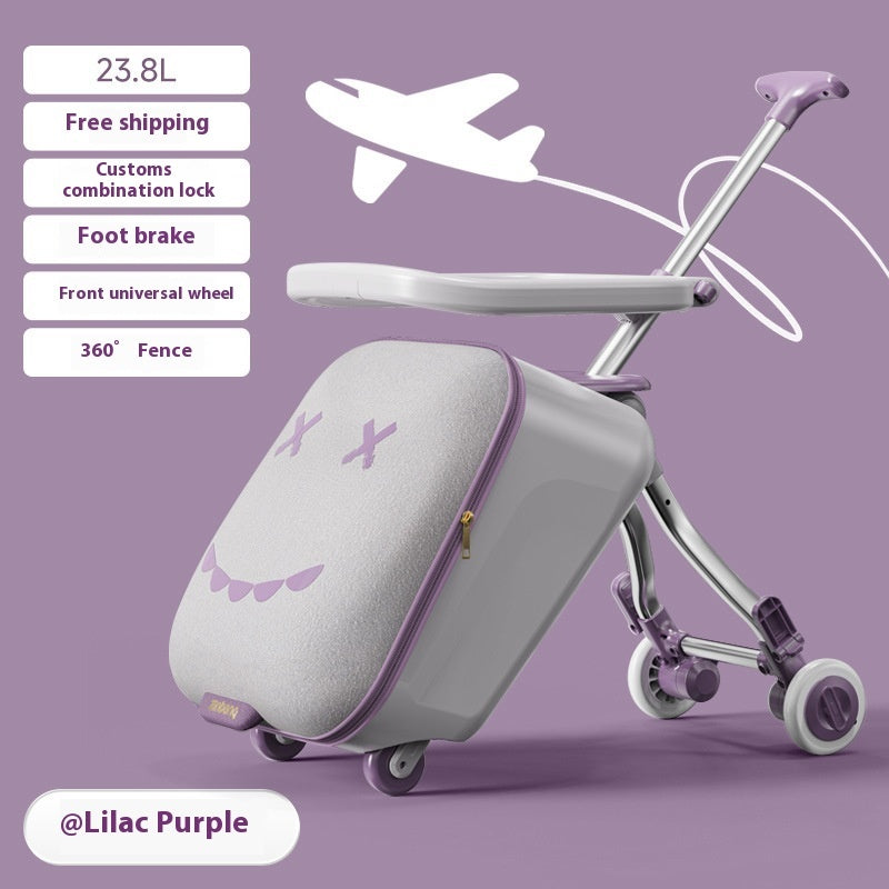 Luggage Children's Riding And Boarding Trolley Case