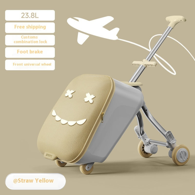 Luggage Children's Riding And Boarding Trolley Case