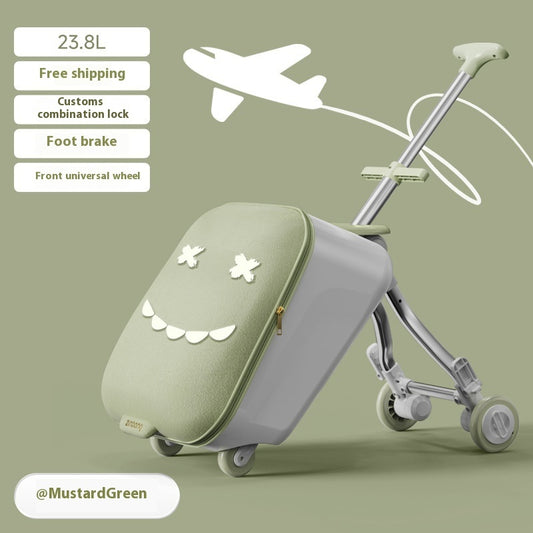 Luggage Children's Riding And Boarding Trolley Case
